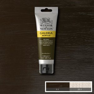 Raw Umber Galeria Acrylverf 120 ML Kleur 554