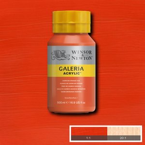 Cadmium Orange Hue Galeria Acrylic 500 ML Kleur 090