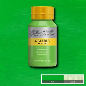 Permanent Green Light Galeria Acrylic 500 ML Kleur 483