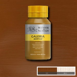 Raw Sienna Galeria Acrylic 500 ML Kleur 552