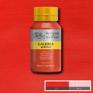 Vermilion Hue Galeria Acrylic 500 ML Kleur 682