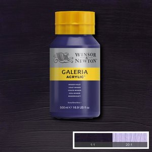 Winsor Violet Galeria Acrylic 500 ML Kleur 728