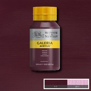 Burgundy Galeria Acrylic 500 ML Kleur 075