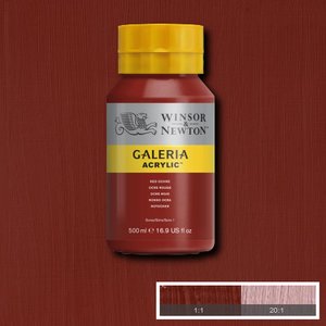 Red Ochre Galeria Acrylic 500 ML Kleur 564