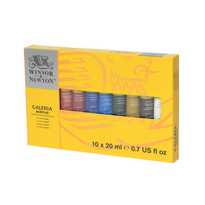 Galeria Acrylic Set 10 tubes 20 ML