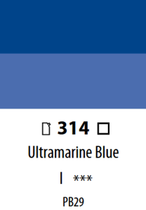 Abstract Liner Ultramarijnblauw Sennelier 27 ML Kleur 314