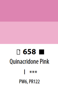Abstract Liner Quinacridon roze Sennelier 27 ML Kleur 658