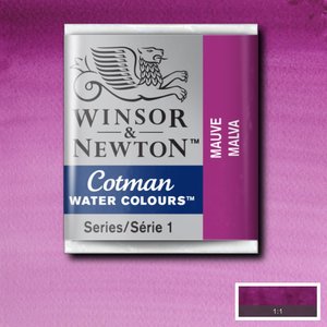 Mauve half napje van Winsor & Newton Cotman Water Colours Kleur 398
