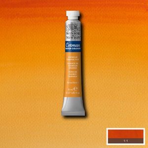 Cadmium Orange Hue 8 ML van Winsor & Newton  Cotman Water Colours Kleur 090