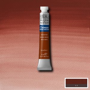 Indian Red 8 ML van Winsor & Newton Cotman Water Colours Kleur 317