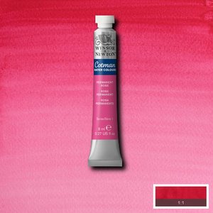 Permanent Rose 8 ML van Winsor & Newton Cotman Water Colours Kleur 502