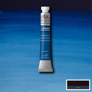 Prussian Blue 8 ML van Winsor & Newton Cotman Water Colours Kleur 538