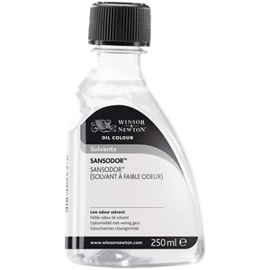 Bijna reukloze terpentine (Sansodor) voor olieverf Winsor & Newton (Medium 757) 250 ML