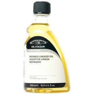 Geraffineerde lijnolie voor olieverf Winsor & Newton (Medium 748) 500 ML