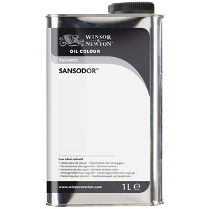 Bijna reukloze terpentine (Sansodor) voor olieverf Winsor & Newton (Medium 757) 1 Liter