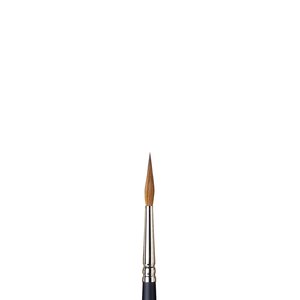 No 5 Spits Rond korte steel Winsor & Newton Professioneel Artists Water Colour Kolinsky Sable Penseel