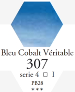 L'Aquarelle Kobaltblauw Echt Sennelier extra fijne aquarelverf 10 ML Serie 4 Kleur 307