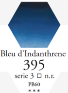 L'Aquarelle Vlaanderen Blauw Sennelier extra fijne aquarelverf 10 ML Serie 3 Kleur 395