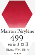 L'Aquarelle Peryleen Bruin Sennelier extra fijne aquarelverf 10 ML Serie 3 Kleur 499