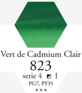 L'Aquarelle Cadmiumgroen Licht Sennelier extra fijne aquarelverf 10 ML Serie 4 Kleur 823