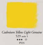 Cadmiumgeel Licht Echt Eitempera / Egg Tempera Sennelier 21 ML Serie 5 Kleur 529