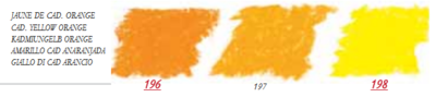 Cadmiumgeel Oranje Extra soft pastels / Pastel à l'ecu Sennelier Kleur 197