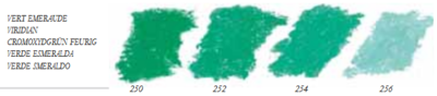 Smaragdgroen Extra soft pastels / Pastel à l'ecu Sennelier Kleur 256