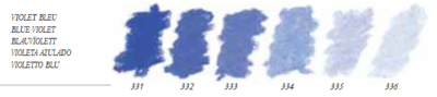 Blauwviolet Extra soft pastels / Pastel à l'ecu Sennelier Kleur 331