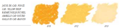 Cadmiumgeel Donker Extra soft pastels / Pastel à l'ecu Sennelier Kleur 610