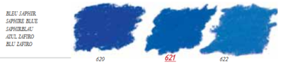 Saffierblauw Extra soft pastels / Pastel à l'ecu Sennelier Kleur 620
