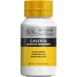 Gloss Varnish / Glans vernis Galeria van Winsor & Newton 500 ml nr: 50801