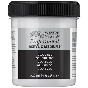Gloss Gel / Glans Gel Professional Acrylic van Winsor & Newton 237 ml nr: 40914