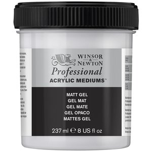 Matt Gel / Matte Gel Professional Acrylic van Winsor & Newton 237 ml nr: 40915