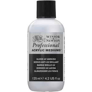 Gloss Uv Varnish / Glans Vernis Professional Acrylic van Winsor & Newton 125 ml nr: 30929