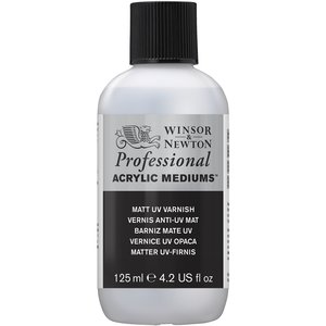 Matt UV Varnish / Mat Vernis Professional Acrylic van Winsor & Newton 125 ml nr: 30930