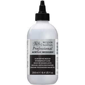 Slow Drying Medium Professional Acrylic van Winsor & Newton 250 ml nr: 40932