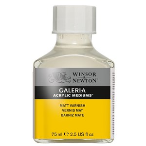 Matt Varnish / Matte vernis Galeria van Winsor & Newton 75 ml nr: 2802