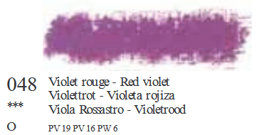 Roodviolet Sennelier Oliepastel (Klein) 5 ML Kleur 048