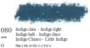 Indigo Licht Sennelier Oliepastel (Klein) 5 ML Kleur 080