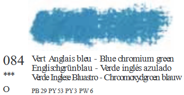 Engelsblauw Groen Sennelier Oliepastel (Klein) 5 ML Kleur 084
