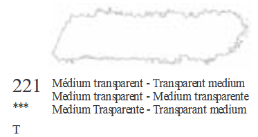 Medium Transparant Sennelier Oliepastel (Klein) 5 ML Kleur 221