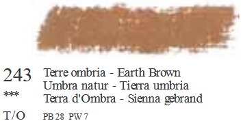 Ombria Aarde Sennelier Oliepastel (Klein) 5 ML Kleur 243