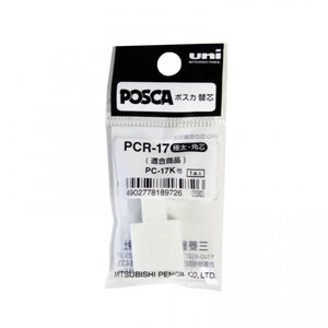 Uni Posca Marker set van 1 verwisselbare punt voor PC17