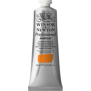 Cadmium Orange Professional Acrylic Winsor & Newton 60 ml Kleur 089