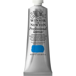 Cerulean Blue Hue Professional Acrylic Winsor & Newton 60 ml Kleur 139