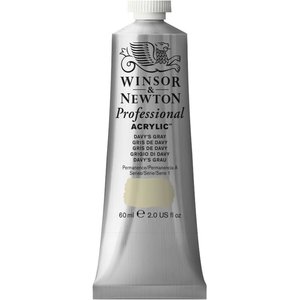 Davy's Gray Professional Acrylic Winsor & Newton 60 ml Kleur 217