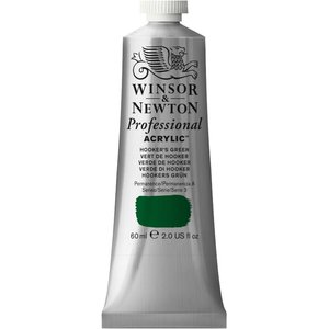 Hooker's Green Professional Acrylic Winsor & Newton 60 ml Kleur 311