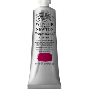 Quinacridone Violet Professional Acrylic Winsor & Newton 60 ml Kleur 550