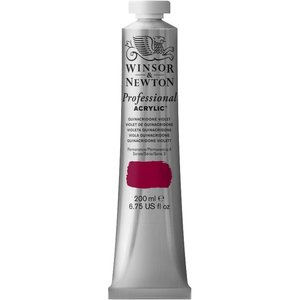 Quinacridone Violet Professional Acrylic Winsor & Newton 200 ml Kleur 550