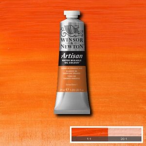 Cadmium Orange Hue (S1) Artisan Watervermengbare olieverf 37 ml Kleur 090